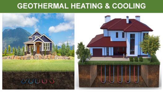 Geothermal heating and cooling